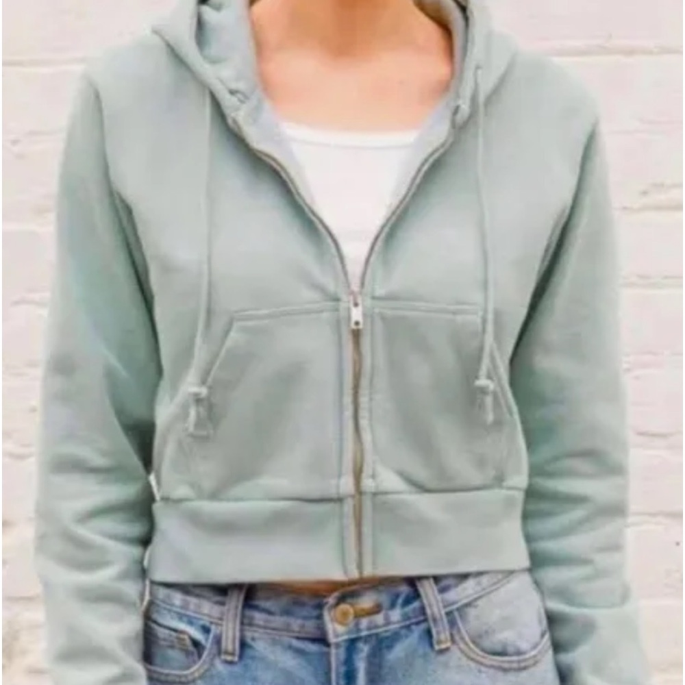 Brandy Cropped Zip up